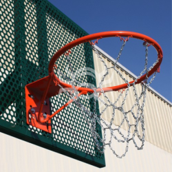 Red BALONCESTO Y MINI BASKET Antivandálica, Metal 12 ganchos. Juego